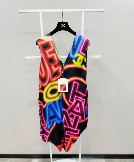 Chanel 21S multicolour dress