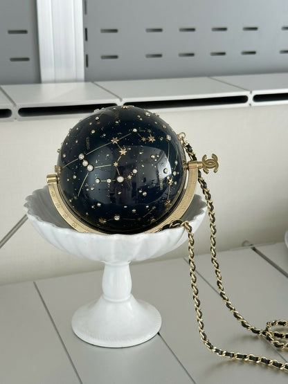 Chanel 26S Planet Minaudière Clutch with Base