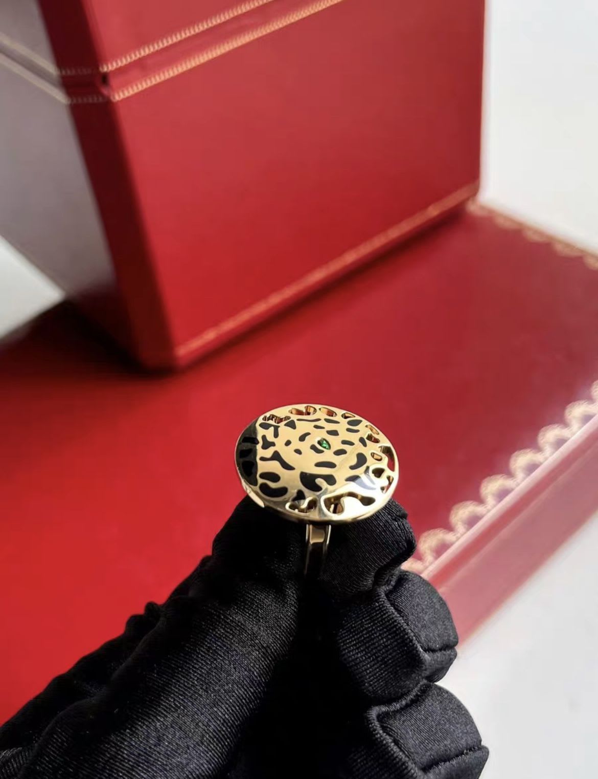 Cartier Gold Leopard Ring