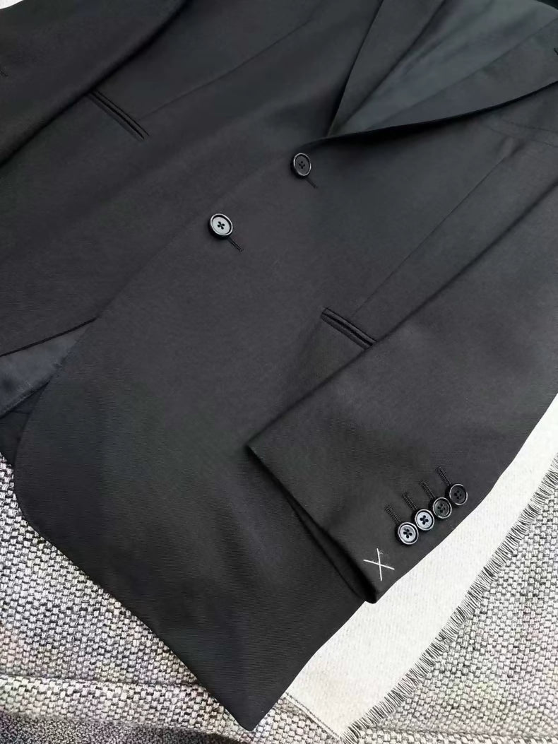Celine black classic oversized blazer