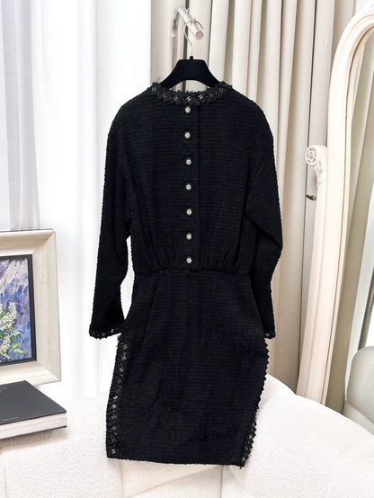 Chanel 21S black dress
