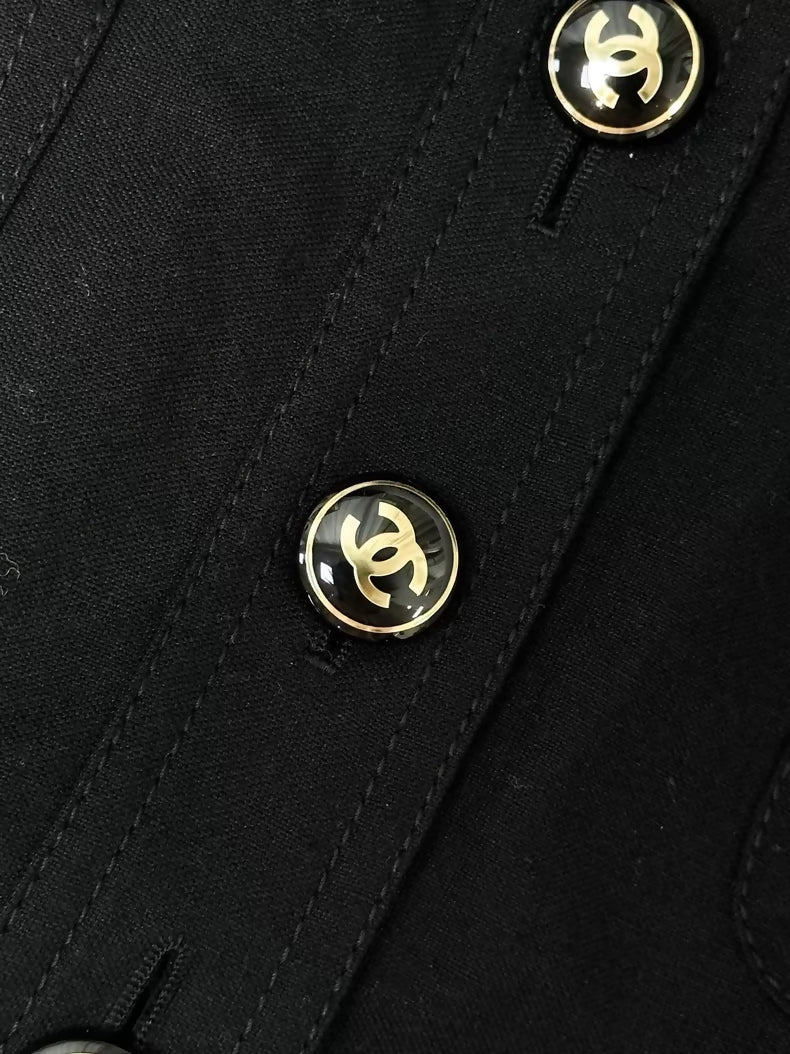 Chanel 23S Black dress
