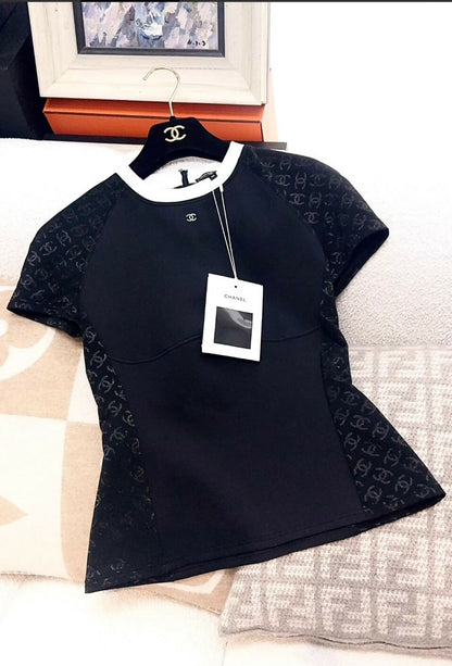 Chanel 24C black top