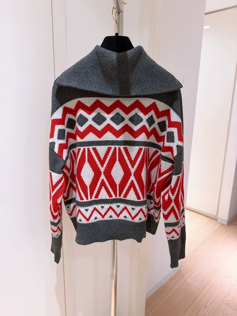 Brunello Cucinelli Limited Edition Isle of Wales Lapel Sweater