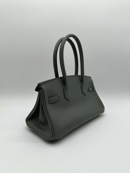 Hermès Birkin Shoulder 29 Vert Amande Evercolor PHW K 2025