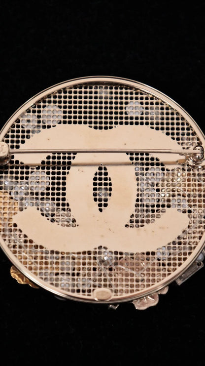 Chanel 20A Métiers d'Art Collection Mesh 3D Pattern Brooch