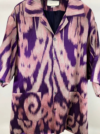 Gucci purple-pink gradient jacket
