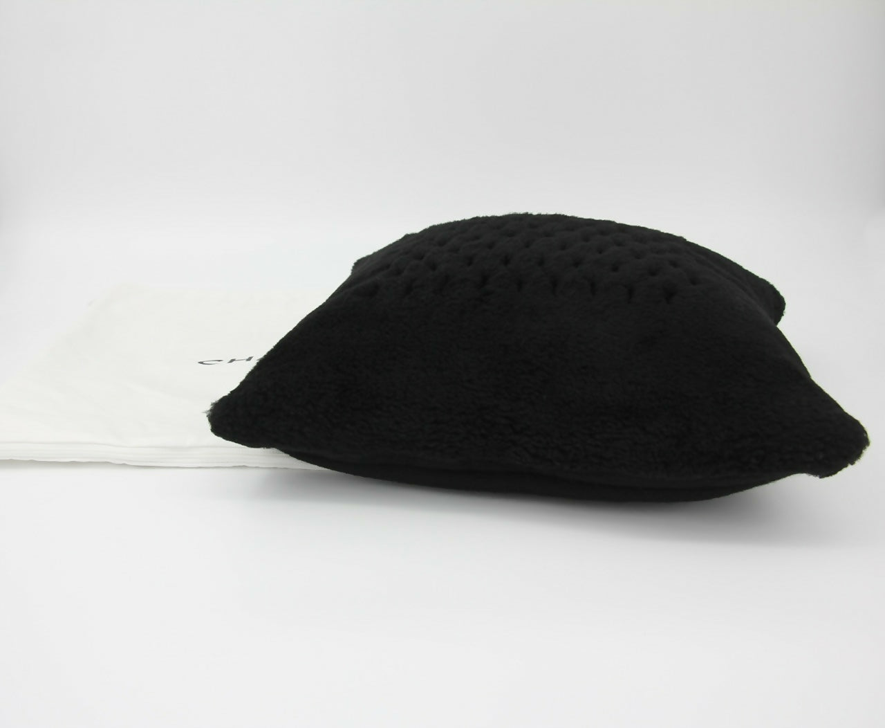 Chanel Coco Mark Cotton Cashmere Black Pillow Cushion – Wararni.com