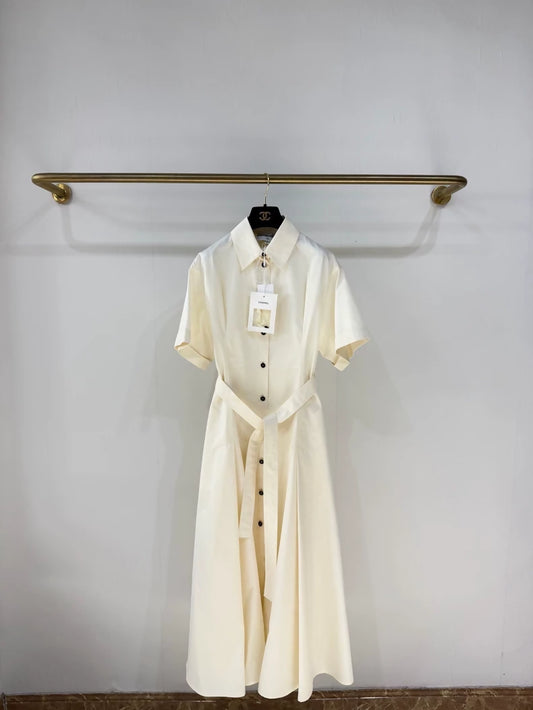 Chanel Coco Beach 26M short-sleeved shirt dress