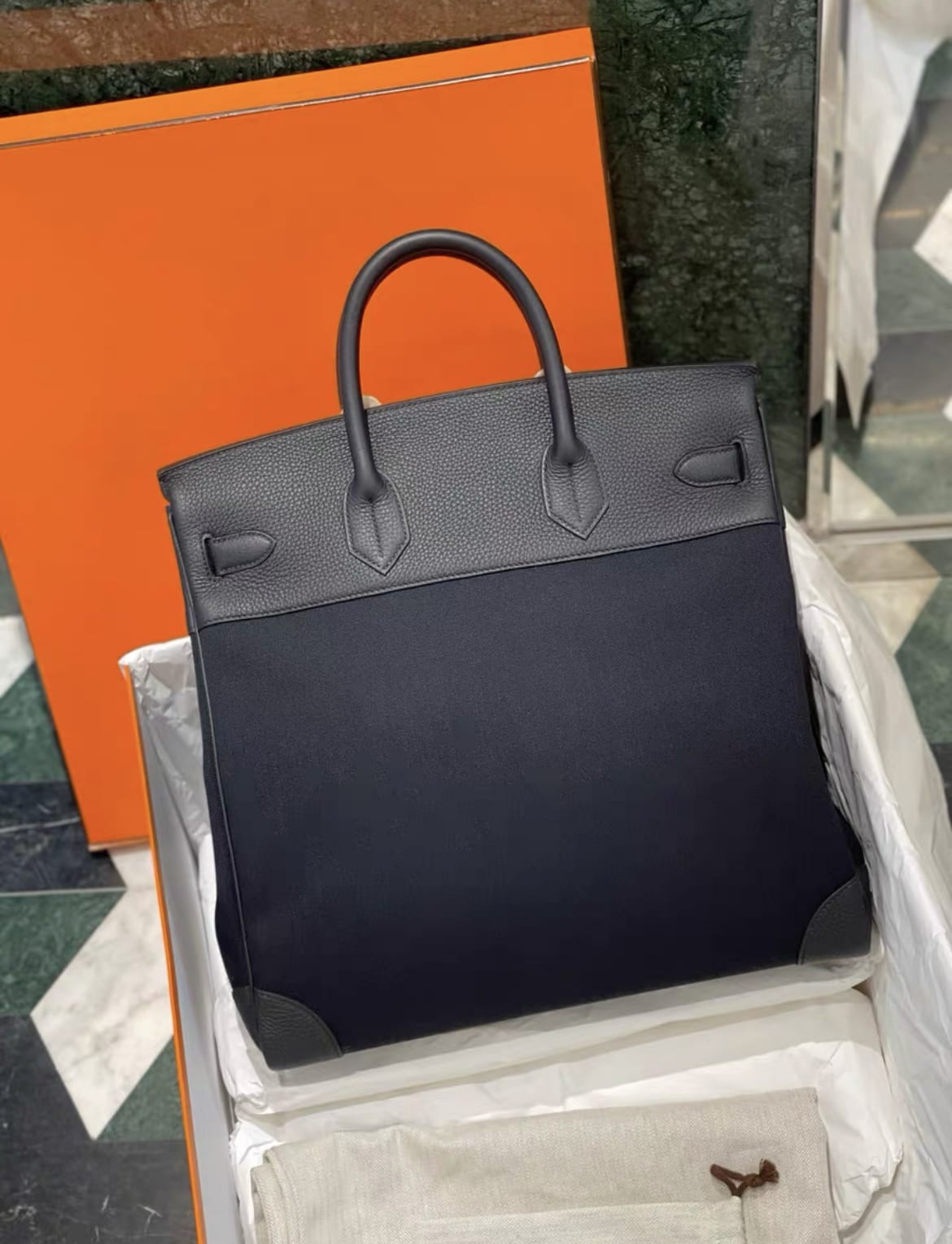 HERMÈS Haut à Courroies 40 HAC handbag