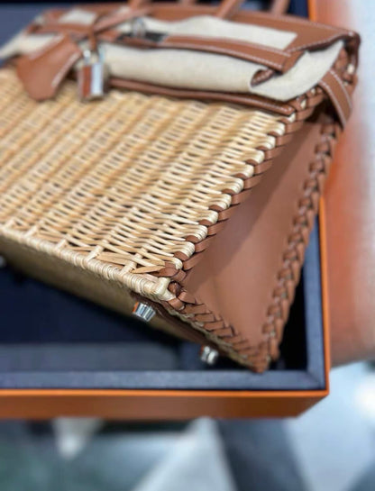 HERMÈS Limited Edition Birkin Picnic 25 handbag