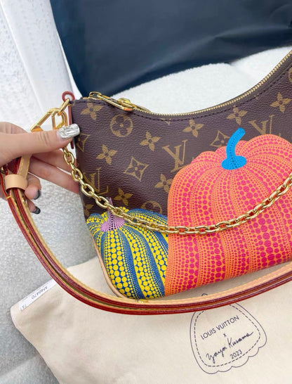 Louis Vuitton Yayoi Kusama pumpkin shoulder bag