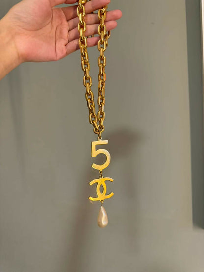 Chanel Vintage “No.5” Necklace — Spring/Summer 1987 (Runway)