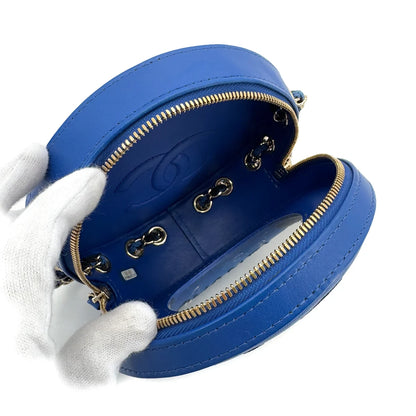 Chanel Cruise 2019 “La Pausa” Lifesaver Round Chain Shoulder Bag