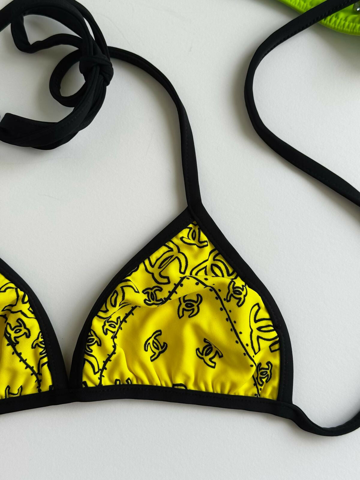 Chanel Vintage 1994 Iconic Logo Bikini Set — Ultra-Rare – Wararni.com