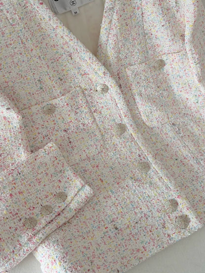 Chanel 25P Colourful Tweed Jacket