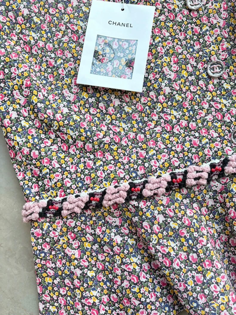 Chanel 23A Floral top