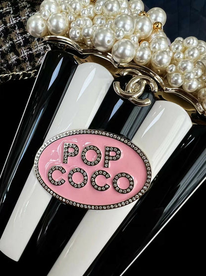 Chanel 2024 popcorn minaudière bag
