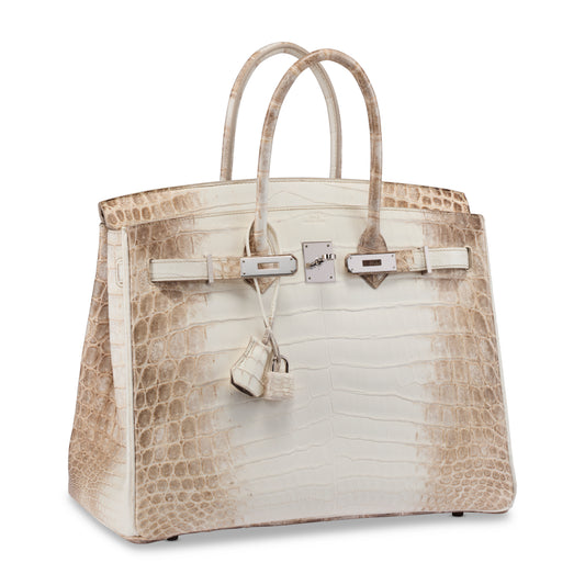 Hermes Birkin 35 Himalaya Crocodile Leather Palladium Hardware