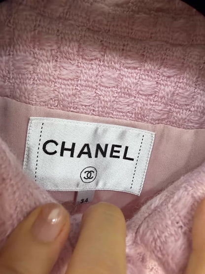 Chanel 24k pink coat