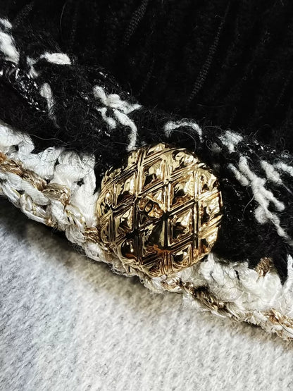 Chanel 25k black corduroy jacket