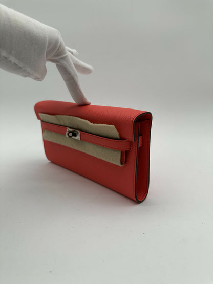 Hermès Kelly To Go Epsom Rose Texas PHW Z 2021