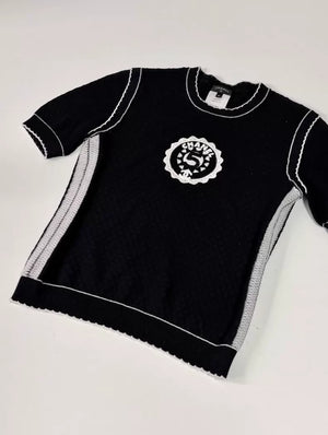 Chanel 23C Black T-Shirt