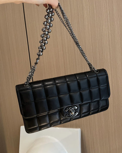 Chanel black & silver