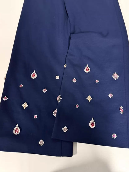 Chanel 22A Navy Blue Pants