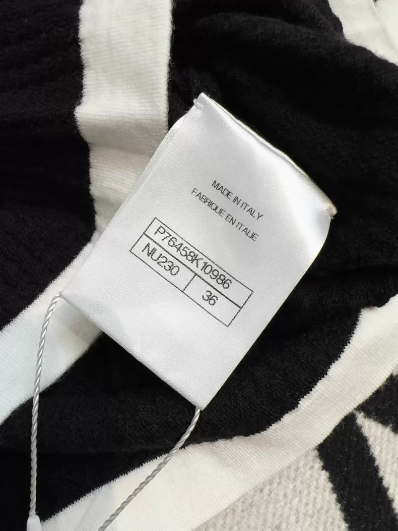 Chanel 24C black t-shirt top