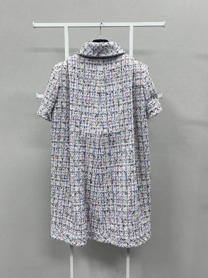 Chanel 19C tweed dress