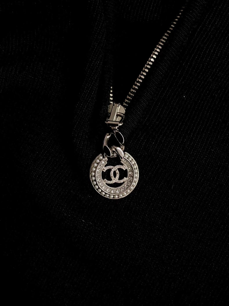 Chanel 20N black knitted dress