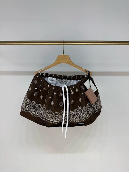 Miumiu Spring/Summer 2025 Embroidery Skirt