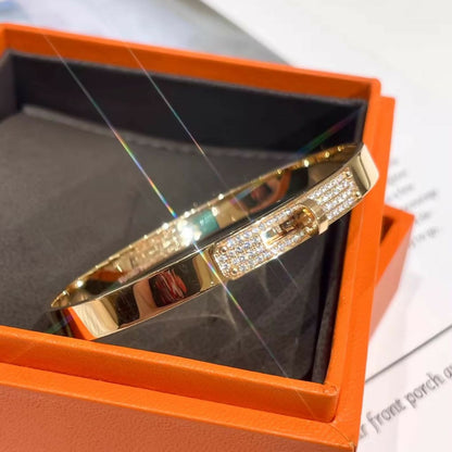 Hermès Kelly Half Diamond SH Size – 99% New (2)