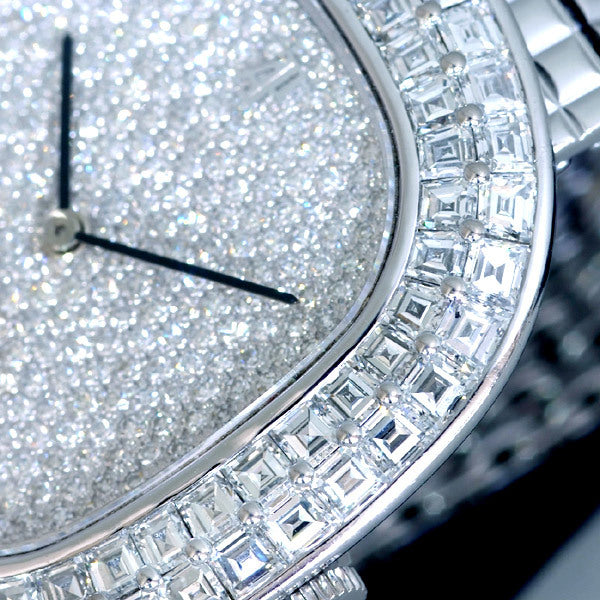 Audemars Piguet 1875 Large Natural Diamonds 18K White Gold Men's Manual Wind
