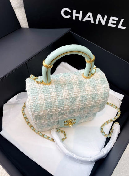 Chanel 23 green bag