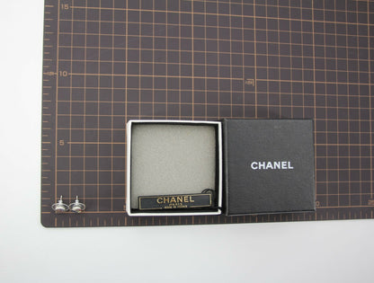 Chanel 03A Metal American Style Round Mini Clip-on Earrings