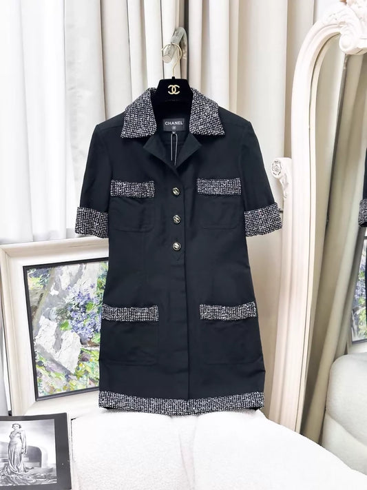 Chanel 23S Black dress