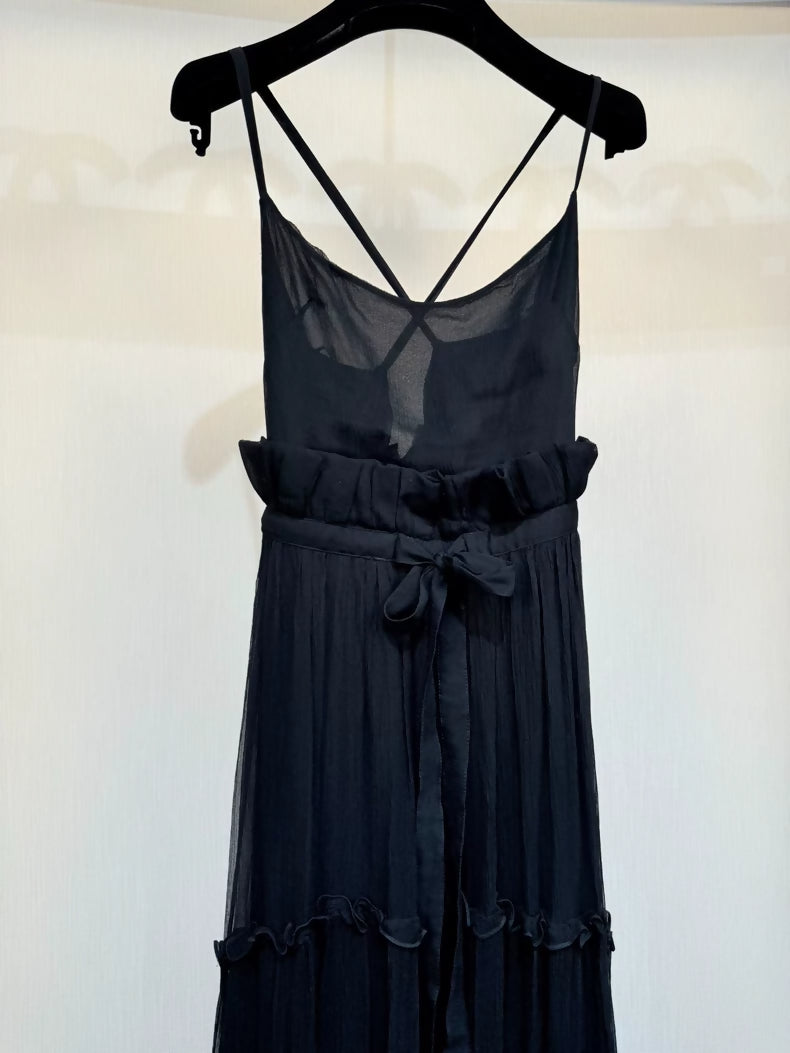 Dior Spring/Summer 2023 mesh and lace evening gown