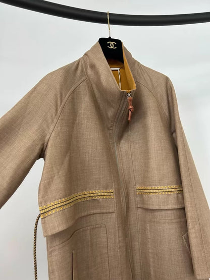 Hermes cashmere coat