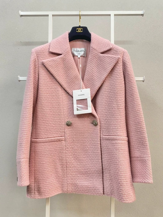 Chanel 22k pink coat
