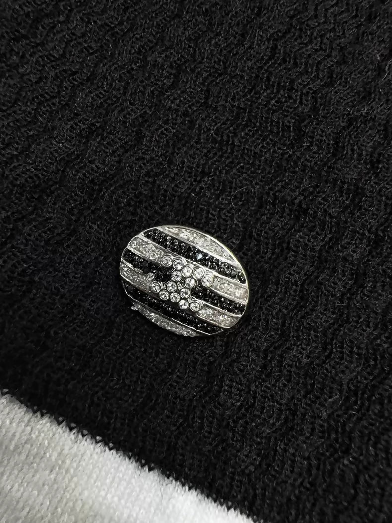 Chanel 24C black t-shirt top