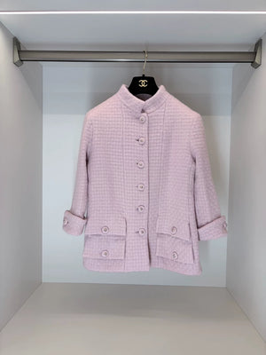 Chanel 24k Pink Tweed Jacket
