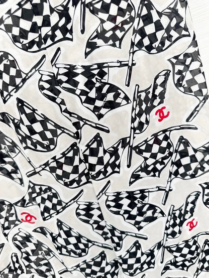 Chanel 23C F1 print dress