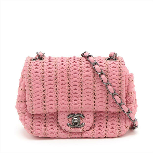 CHANEL 編み込みデザイン ハンドバッグ ピンク odpeqq4tPN_grande.jpg?v=1740080847