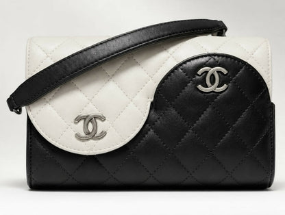 Rare Chanel 16C Paris-Seoul Small Yin Yang Flap Bag