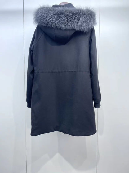 Loro piana cashmere long coat