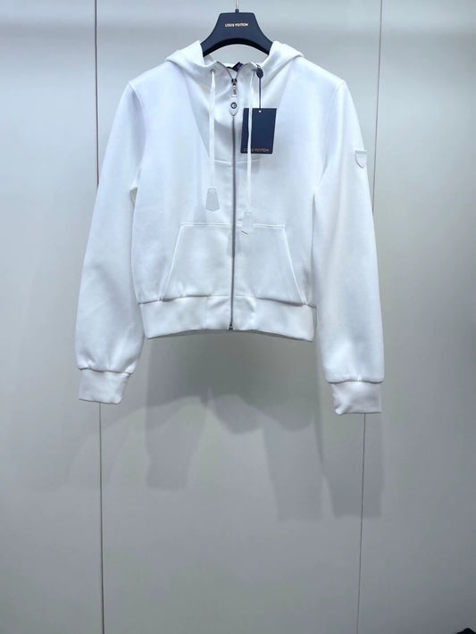 White LV 25 hoodie