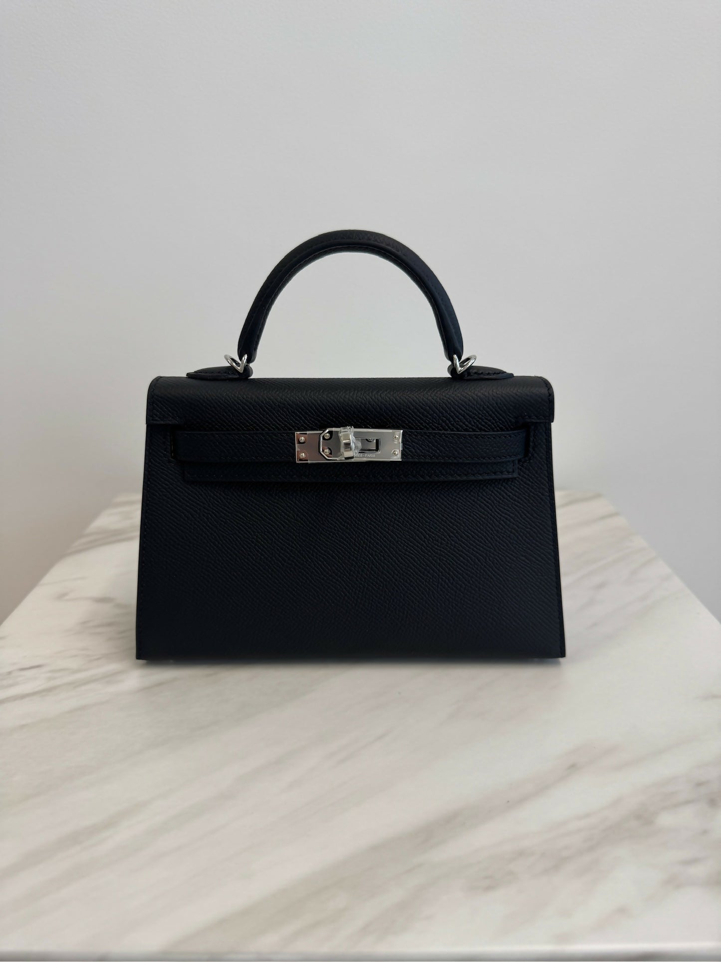 Hermès Kelly 20 HSS Black / Gold Epsom PHW G 2026