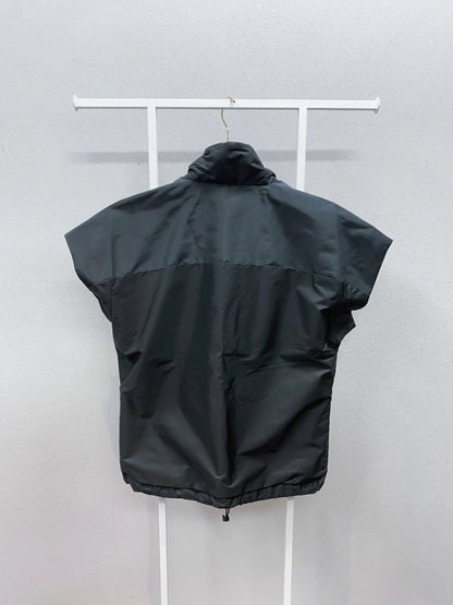 Chanel 21N coco neige black vest jacket